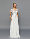 Load image into Gallery viewer, LA Merchandise LADK301B Embroidered Classy Wedding Dress - OFF WHITE - LA Merchandise