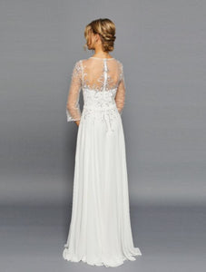 LA Merchandise LADK304 A-line Mother Of The Bride Dress - - LA Merchandise