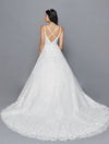 Load image into Gallery viewer, LA Merchandise LADK417 Embellished A-line Bridal Sleeveless Gown - - Dresses LA Merchandise