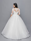Load image into Gallery viewer, LA Merchandise LADK421 3/4 Sleeves Wedding Formal Gown - - Dresses LA Merchandise