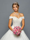 Load image into Gallery viewer, LA Merchandise LADK458 Off Shoulder Wedding Reception Ball Gown - - Dresses LA Merchandise