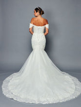 Load image into Gallery viewer, LA Merchandise LADK465 Sweetheart Off Shoulder Destination Wedding Gown - - Dresses LA Merchandise