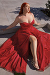 Load image into Gallery viewer, LA Merchandise LAR252 Shimmering Glitter A-line Pageant Gown - - Dress LA Merchandise