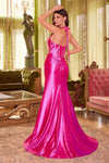 Load image into Gallery viewer, LA Merchandise LAR492 Halter Satin Rhinestone Formal Gown - - Dress LA Merchandise