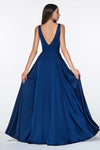 Load image into Gallery viewer, LA Merchandise LAR7469 Simple Satin Stretchy Bridesmaids Dress - - Dress LA Merchandise