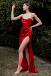 Load image into Gallery viewer, LA Merchandise LAR7483 Sexy Corset Prom Gown - RED - Dress LA Merchandise