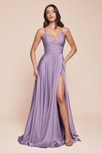 Load image into Gallery viewer, LA Merchandise LAR7485 Adjustable Spaghetti Straps Bridesmaids Dress