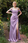 Load image into Gallery viewer, LA Merchandise LAR7492 Corset Bone Simple Bridesmaids Classy Dress - LAVENDER - Dress LA Merchandise