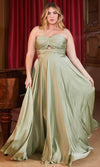 Load image into Gallery viewer, LA Merchandise LAR7496 A-line Strapless Bridesmaids Satin Gown - - Dress LA Merchandise