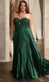 Load image into Gallery viewer, LA Merchandise LAR7496 A-line Strapless Bridesmaids Satin Gown - - Dress LA Merchandise