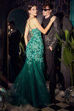 Load image into Gallery viewer, LA Merchandise LARB112 Emerald Green Long Mermaid Prom Evening Gown - - Dress LA Merchandise