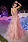Load image into Gallery viewer, LA Merchandise LAR874 Embroidered A-line Glitter Prom Formal Gown - - Dress LA Merchandise