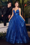 Load image into Gallery viewer, LA Merchandise LARCD996 Empire Waist A-line Special Occasion Dress - ROYAL BLUE - Dress LA Merchandise