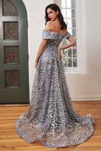 Load image into Gallery viewer, LA Merchandise LARJ836 Glitter Red Carpet Gown - - Dress LA Merchandise