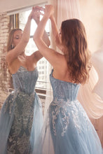 Load image into Gallery viewer, LA Merchandise LARJ858 Corset Bodice Strapless Pageant Formal Gown - - Dress LA Merchandise