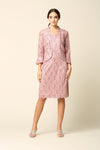 Load image into Gallery viewer, LA Merchandise LAV3347 2-Piece Knee Length MOB Lace Dress - D.ROSE - Dress LA Merchandise