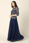 Load image into Gallery viewer, LA Merchandise LAV3377 Metallic Embroidered A-Line Formal Dress - - Dress LA Merchandise