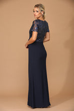 Load image into Gallery viewer, LA Merchandise LAV3439 Long Stretchy Mother of Bride Formal Dress - - Dress LA Merchandise