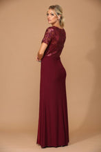 Load image into Gallery viewer, LA Merchandise LAV3439 Long Stretchy Mother of Bride Formal Dress - - Dress LA Merchandise