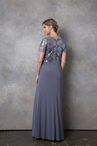 LA Merchandise LAV3439 Long Stretchy Mother of Bride Formal Dress - - Dress LA Merchandise