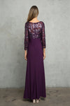 Load image into Gallery viewer, LA Merchandise LAV3453 Lace Mother of the Bride Long Sleeve Gown - - Dress LA Merchandise