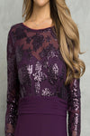 Load image into Gallery viewer, LA Merchandise LAV3453 Lace Mother of the Bride Long Sleeve Gown - - Dress LA Merchandise
