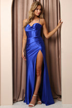 Load image into Gallery viewer, LA Merchandise LAXE1042 Spaghetti Straps Simple Bridesmaids Long Dress - ROYAL BLUE - LA Merchandise