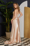 Load image into Gallery viewer, LA Merchandise LAXE1237 Sheer Bodice Strapless Formal Evening Gown - - LA Merchandise