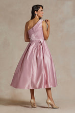 Load image into Gallery viewer, LA Merchandise LAXJE931 One Shoulder A-line Vintage Party Dress - DUSTY ROSE - LA Merchandise