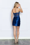 Load image into Gallery viewer, LA Merchandise LAY9222 Embellished Prom Short Sexy Corset Bone Dress - - LA Merchandise