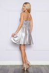 Load image into Gallery viewer, LA Merchandise LAY9248 Spaghetti Straps Ruched A-line Cocktail Dress - - LA Merchandise