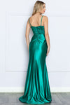 Load image into Gallery viewer, LA Merchandise LAY9254 Ruched Bodice Spaghetti Straps Prom Gown - - LA Merchandise
