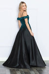 Load image into Gallery viewer, LA Merchandise LAY9278 Cold Shoulder A-line Prom Classy Evening Dress - - LAY