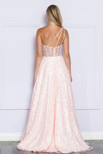 Load image into Gallery viewer, LA Merchandise LAY9372 One Shoulder See Through Corset Top Formal Gown - - LA Merchandise
