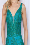 Load image into Gallery viewer, LA Merchandise LAY9388 Sleeveless Formal Mermaid Glitter Pageant Gown - - LAY