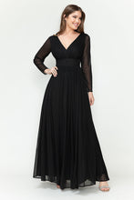 Load image into Gallery viewer, La Merchandise Simple Long Sleeve Modest Bridesmaids Dress- LN5234 - - LA Merchandise