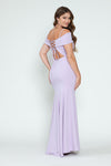 Load image into Gallery viewer, Wholesale Evening Dress Off The Shoulder Fitted Formal Gown By LAF5317 - - Dress LAF