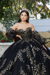 Load image into Gallery viewer, LA Merchandise LA251 Strapless Embroidered Bow Accent Ball Gown