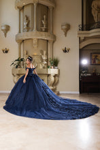 Load image into Gallery viewer, Wholesale Sweet 16 Dress Sequin 3D Floral Ball Dance Gown By LA278