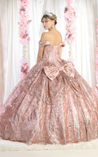 Load image into Gallery viewer, La Merchandise LA186 Embellished Butterfly Applique Ball Gown - - LA Merchandise