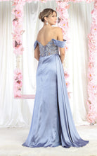 Load image into Gallery viewer, La Merchandise LA1977 Satin Embroidered Prom Gown - - Dress LA Merchandise
