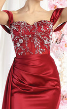 Load image into Gallery viewer, La Merchandise LA1977 Satin Embroidered Prom Gown - - Dress LA Merchandise