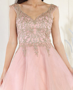 La Merchandise LA1984 Layered Homecoming Dress - - LA Merchandise