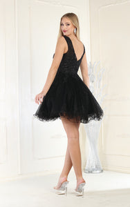 La Merchandise LA1984 Layered Homecoming Dress - - LA Merchandise