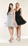 Load image into Gallery viewer, La Merchandise LA1984 Layered Homecoming Dress - - LA Merchandise