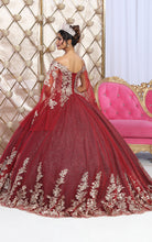 Load image into Gallery viewer, La Merchandise LA221 V-neck Embroidered Quinceanera Ball Gown - - LA Merchnadise
