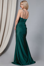 Load image into Gallery viewer, La Merchandise LAA391 Long Simple Stretchy Bridesmaids Gown w/ Slit - - LA Merchandise