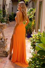 Load image into Gallery viewer, La Merchandise LAAAG0104 Spaghetti Straps Stretch Formal Prom Dress - - Dress LA Merchandise