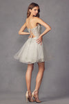Load image into Gallery viewer, La Merchandise LAT902 Spaghetti Straps Corset Homecoming A-line Dress - - LA Merchandise