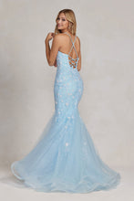 Load image into Gallery viewer, La Merchandise LAXC1117 Floral Embroidery Long Special Occasion Gown - - LA Merchandise
